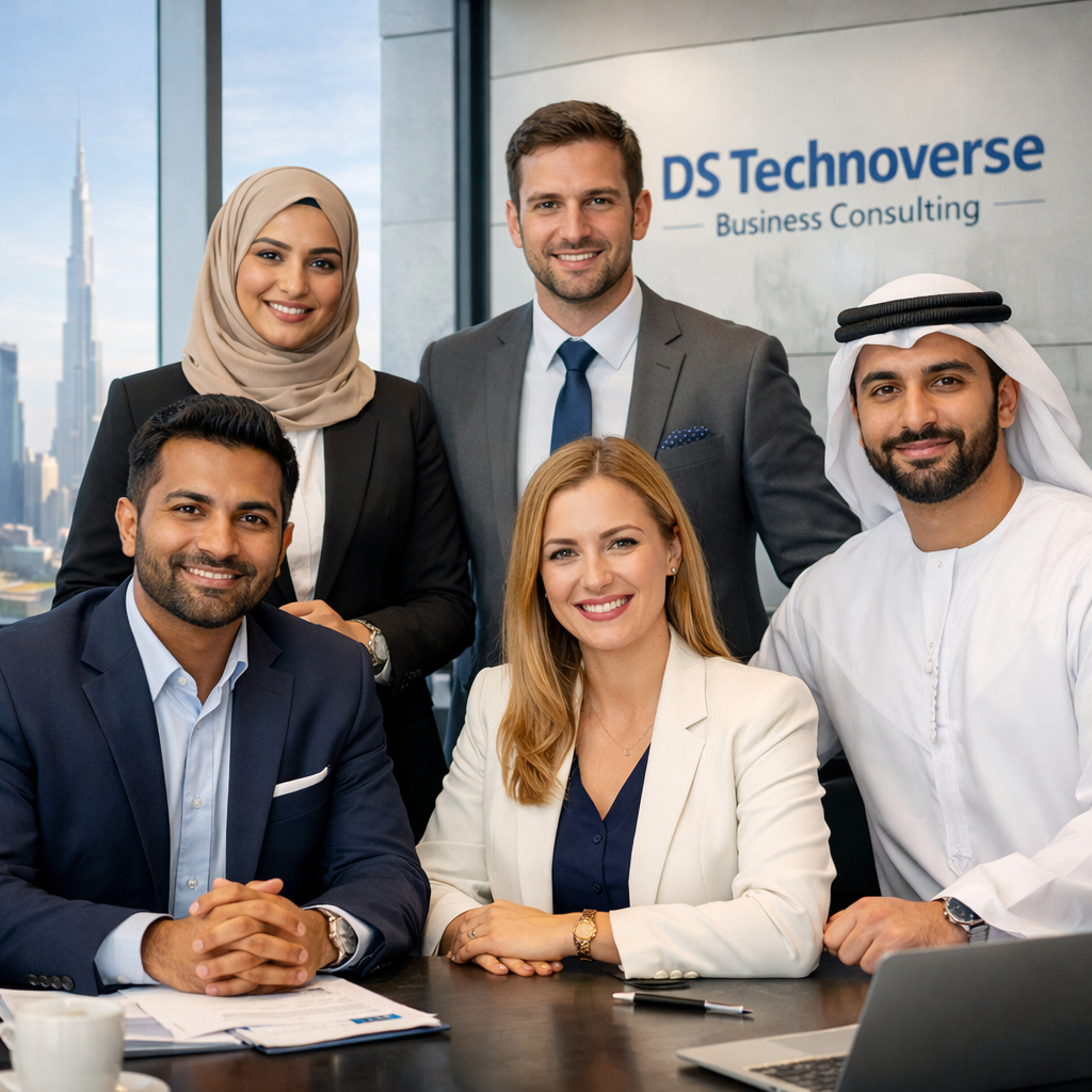 DS Technoverse business consulting team